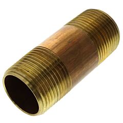 1/2" X 2" BRASS NIPPLE