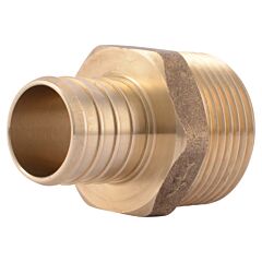 1/2" PEX X 3/4" MIP ADAPTER BRASS