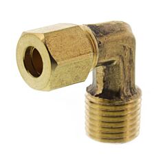 1/4" OD COMP X 1/4" 90' ELBOW MIP 90'