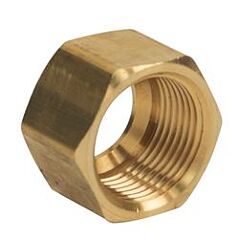 1/2"" OD COMP NUT BRASS