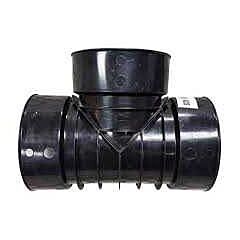 4" CORR PE SGL WALL SNAP TEE