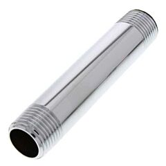 1" X 4" CHROME BRASS NIPPLE
