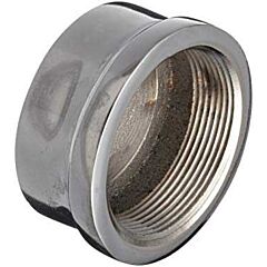 3/8" CAP CHROME BRASS