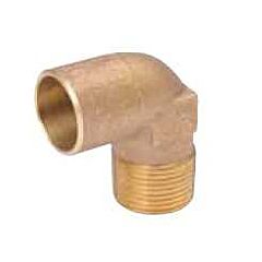1" COPPER X MIP CAST 90