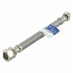 7/8" COMP X 3/4" FIP X 15 SS SUPPLY STAINLESS STEEL FLEX