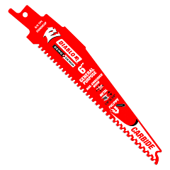 DIABLO 6"" CARBIDE RECIPE GP SAWZALL BLADE