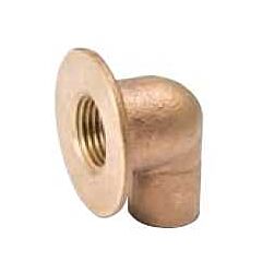 1/2 CXF FLANGED SINK 90 ELL cast COP X FIP