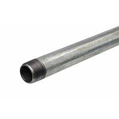 1-1/2" GALVANIZED PIPE SCH40 THREADED AND COUPLED PER FOOT