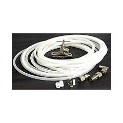 ICE MAKER KIT 25' POLY TUBING,VALVE 1/4"