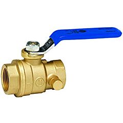 1/2"" IP BALL VALVE W/ DRAIN