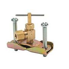 HUMIDIFER NEEDLE VALVE ONLY 1/4 COMP X 1/8"MIP ANGLE