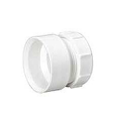 1 1/2 PVC SCH40 FEMALE MARVEL ADAPTER W/NUT