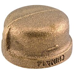 3/4" CAP BRASS
