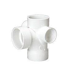 3 X 2 PVC SCH40 TEE W/ L & R INLETS