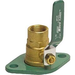 TACO 3/4 COP BALL VALVE X FLANGED PAIR