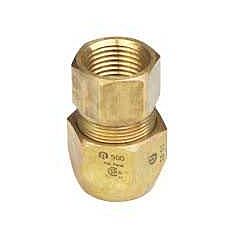 TRACPIPE AUTOSNAP 3/4" FEMALE STRAIGHT FITTING