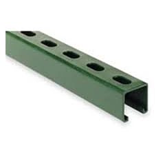 1-5/8" X 1-5/8" X 10' SLOTTTED UNI-STRUT GREEN 14 GA