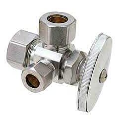 5/8 CMP X 3/8 CMP DUAL ANGLE STOP